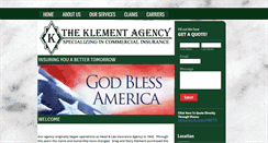 Desktop Screenshot of klementagency.com